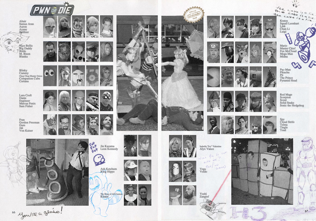 fake yearbook spreads for twilight and gaming fans the yearbook ladies