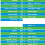 Sample Yearbook Ladder