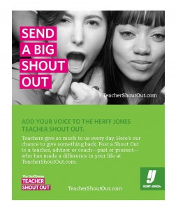 Featured Event: Teacher Shout Out