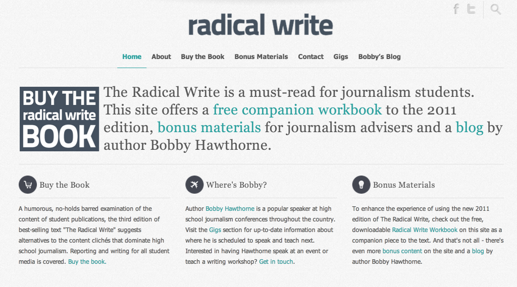 The Radical Write