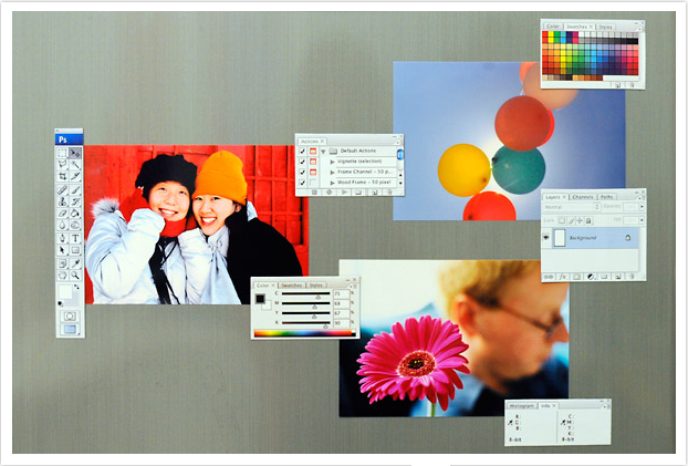 Photoshop Refrigerator Magnets